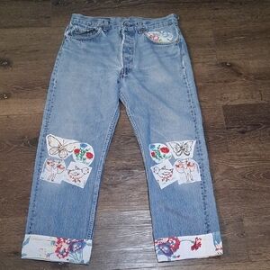 Vintage Upcycled Womens Levis